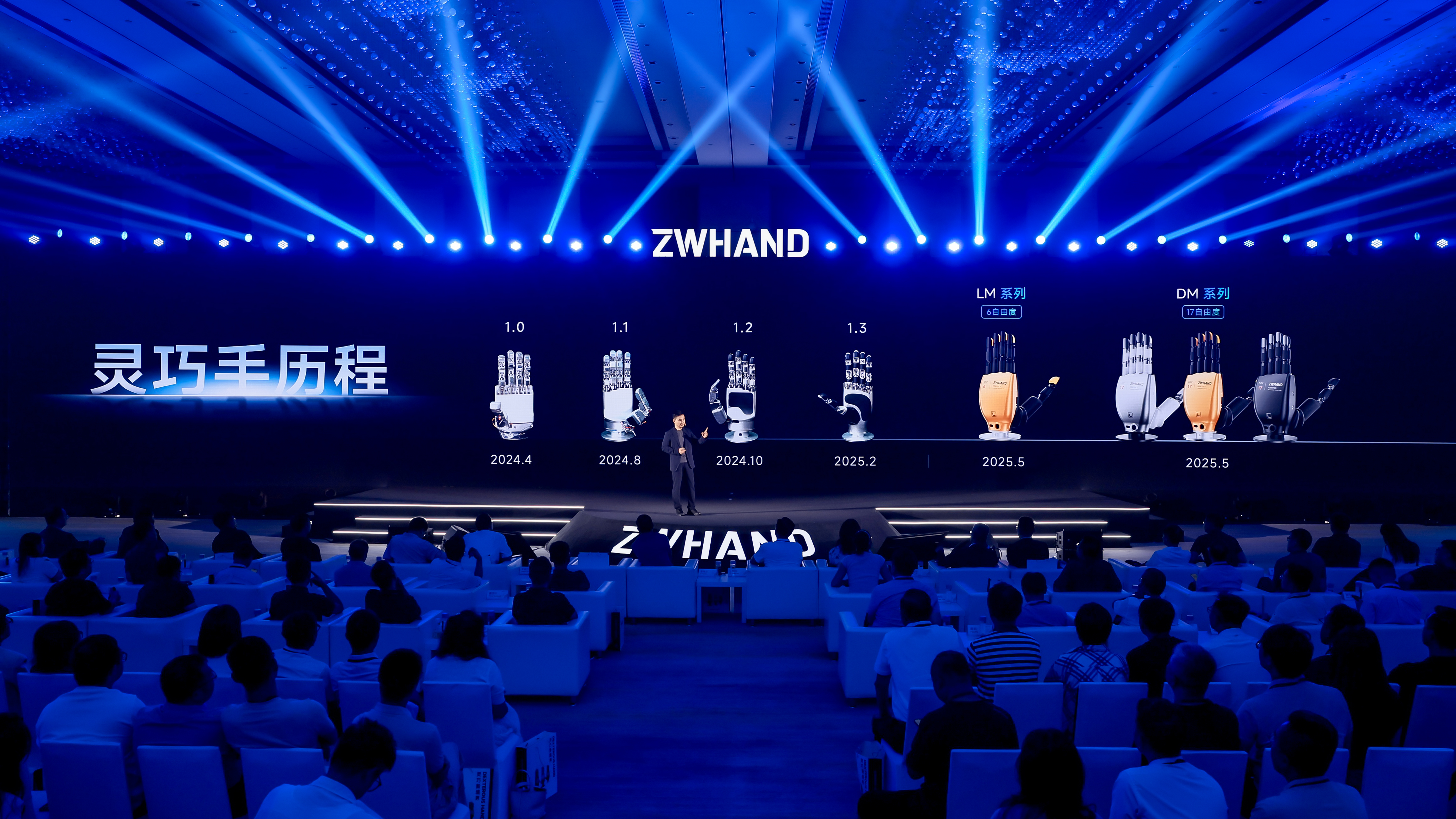 2025 ZWHAND X 新一代仿生灵巧手发布会